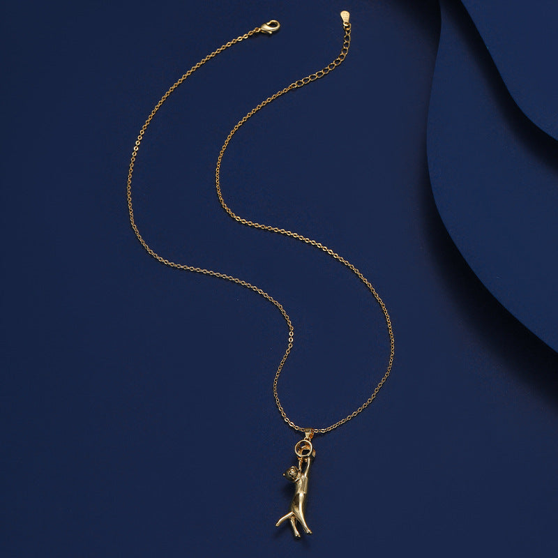 Sleek Multi-functional Cat Nano Projection Pendant