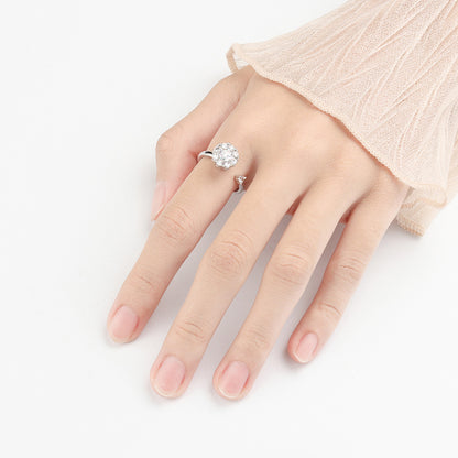 luck turns Tiktok rotary net red opening ring can turn the ring