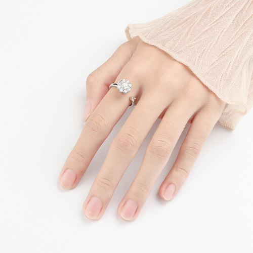 luck turns Tiktok rotary net red opening ring can turn the ring